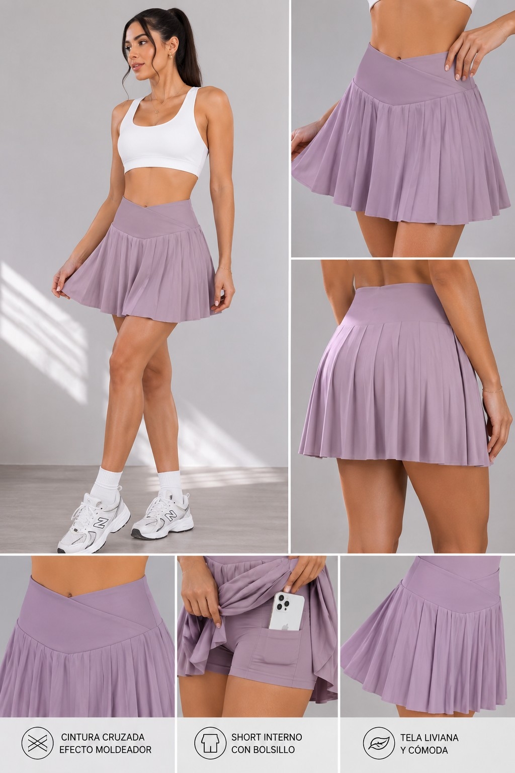 Short Pollera Deportivas - Imagen 5