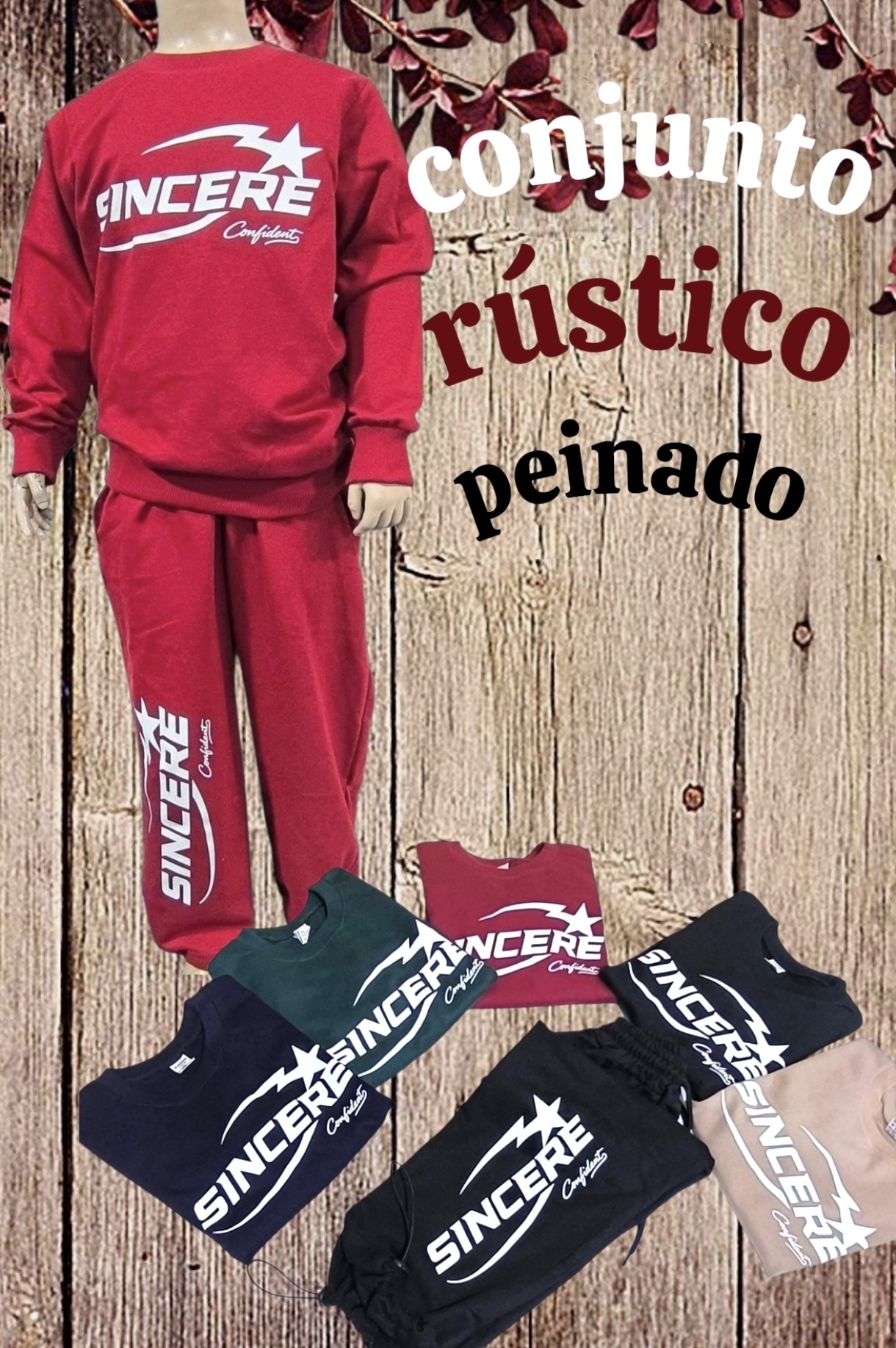 Conjunto Rústico Oversize+ Bagui - Imagen 2