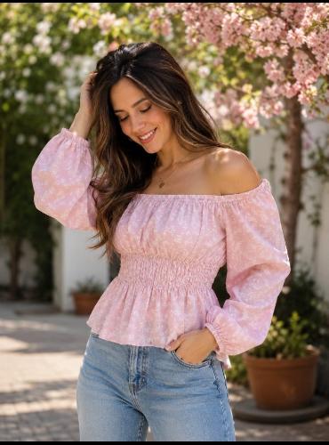 Blusa Floreada de Cey Premium
