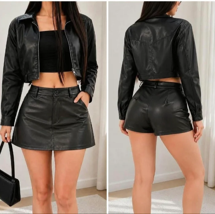 Short Pollera Ecocuero