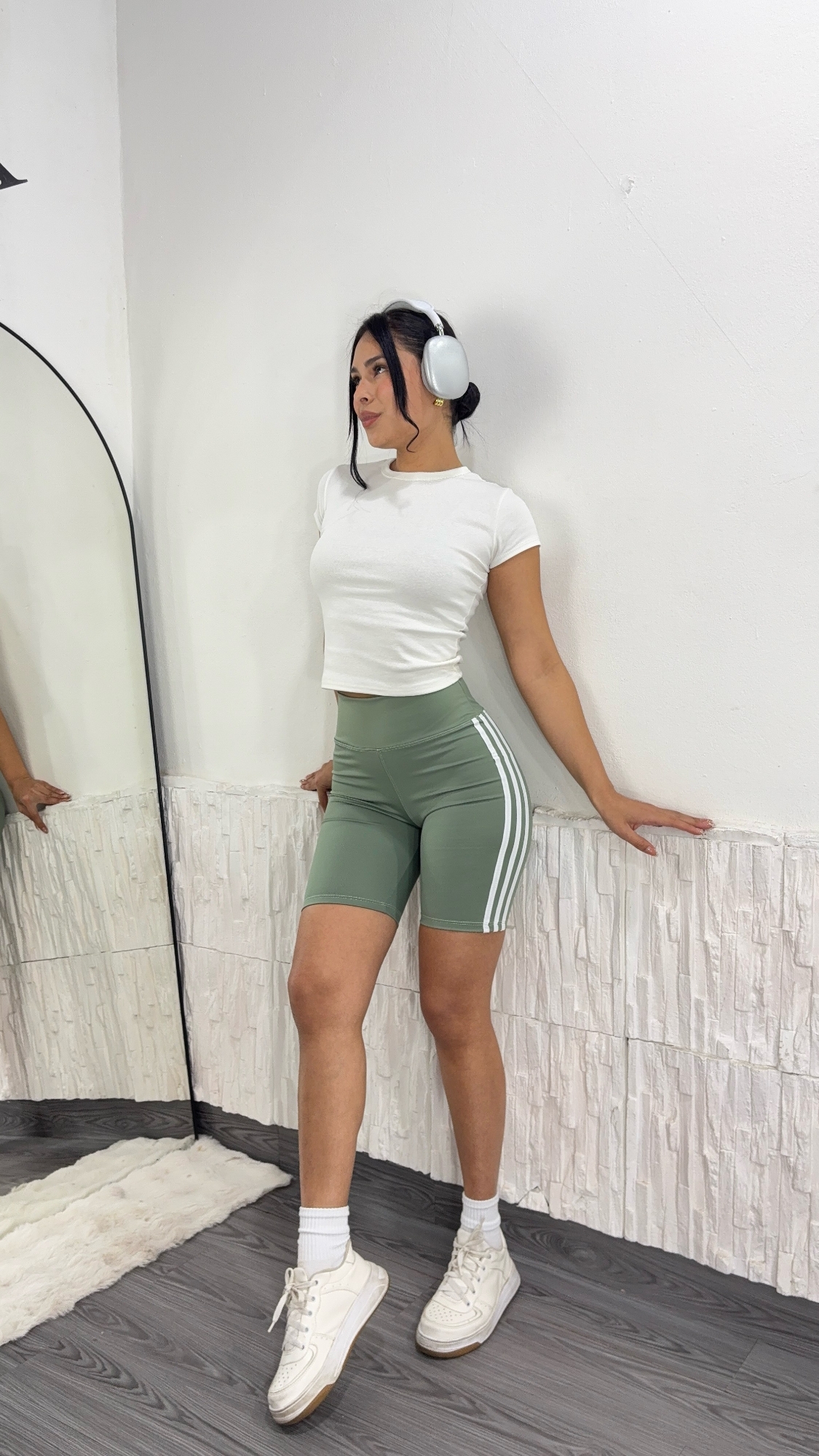 Biker Tiras Lycra Yoga Premium - Imagen 3