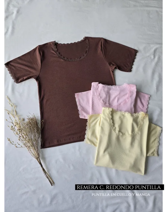 Remera Cuello Redondo