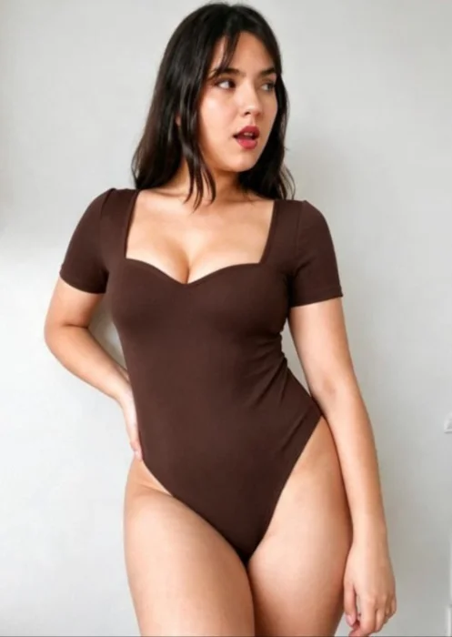 Bodys T Único y Especial Corte Corazón Lucra Premium