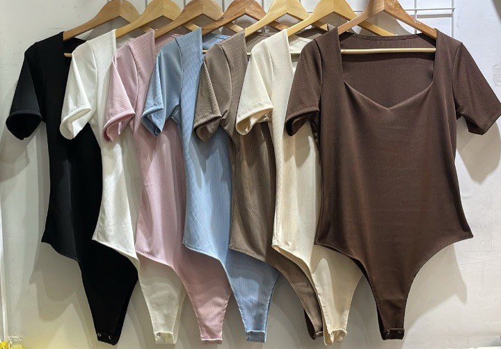 Bodys T Único y Especial Corte Corazón Lucra Premium - Imagen 3