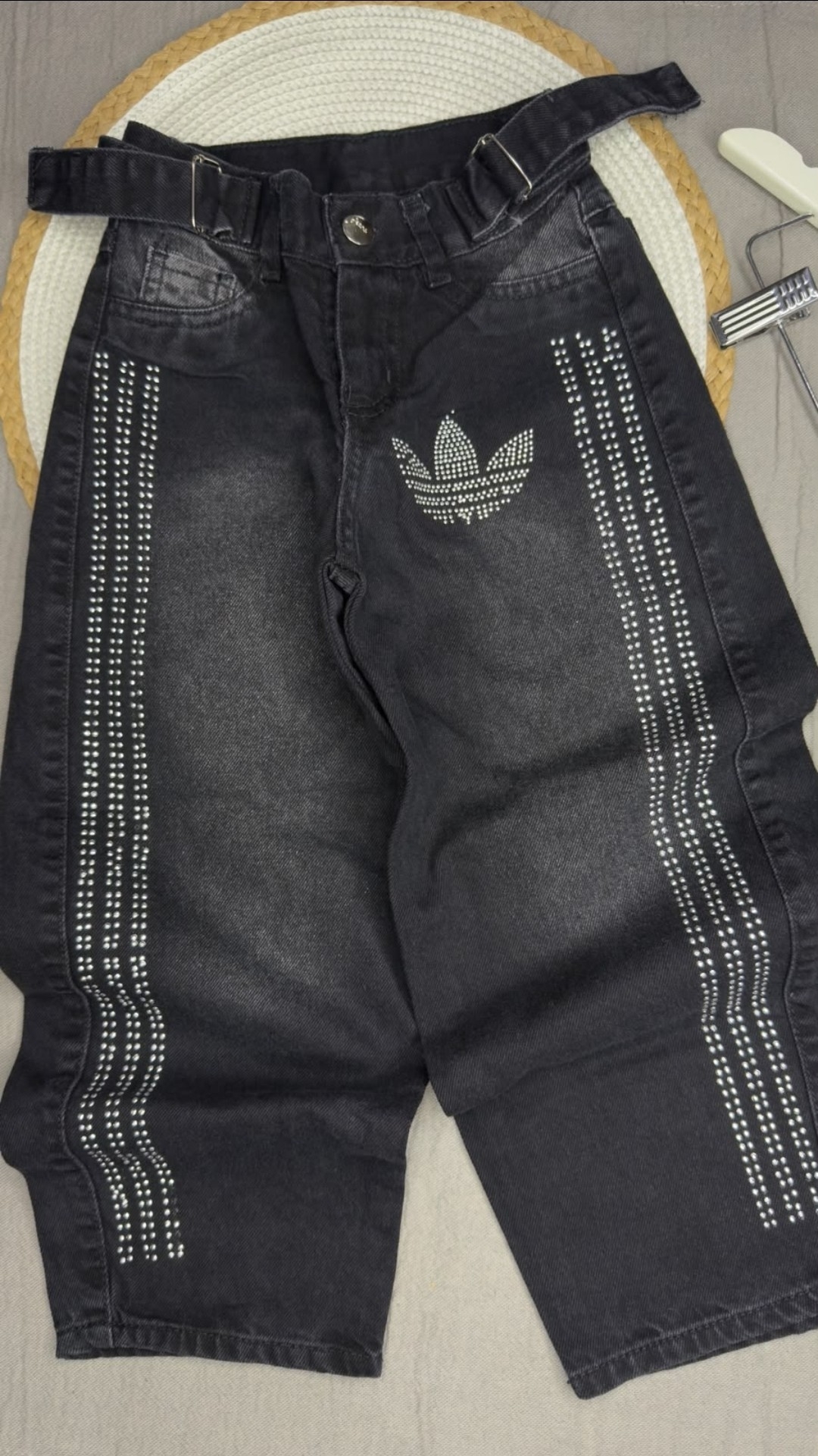 Jean's Baggy Adi Negro para Nena. - Imagen 3