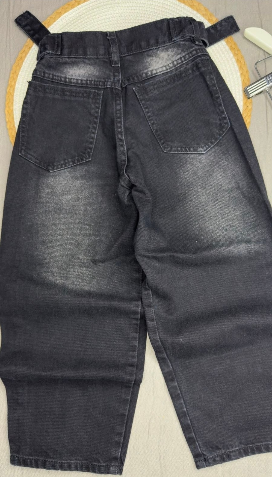 Jean's Baggy Adi Negro para Nena. - Imagen 4