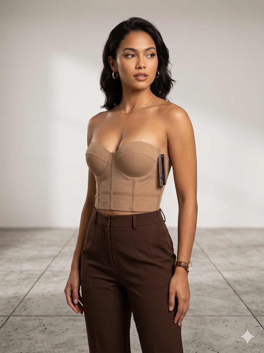 Corset Bustier Nude - Imagen 3
