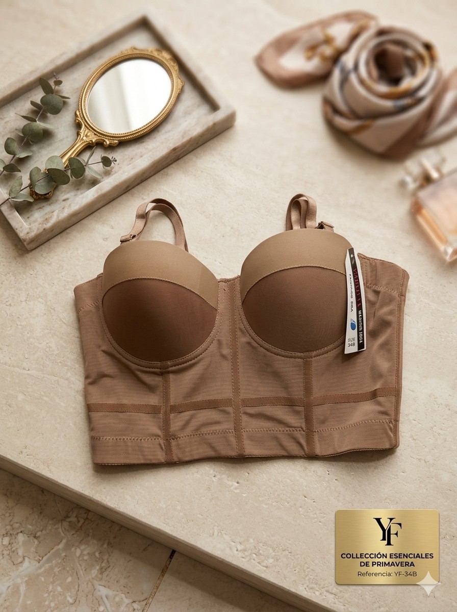 Corset Bustier Nude - Imagen 4