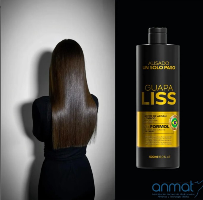 Guapa Liss Kit Completo Shampoo + Alisado sin Formol + Máscara Reparadora - Imagen 5