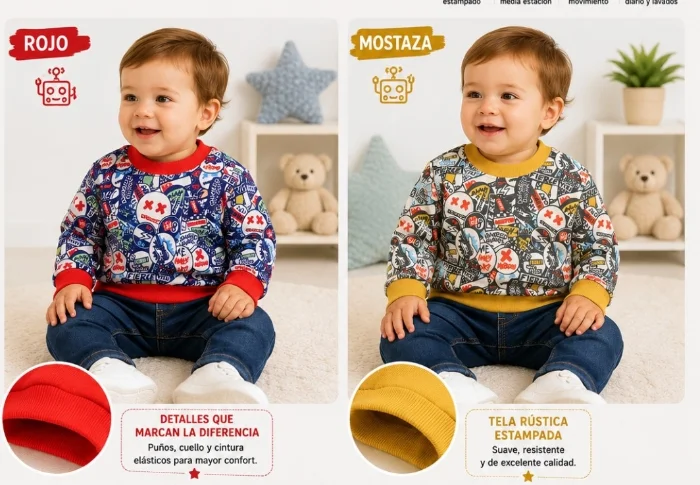 Buzo Rustico de Bebe