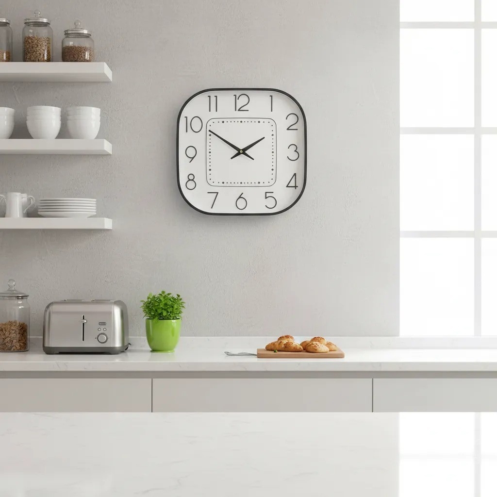 Reloj de Pared Moderno Analogico Clásico Silencioso - Imagen 2