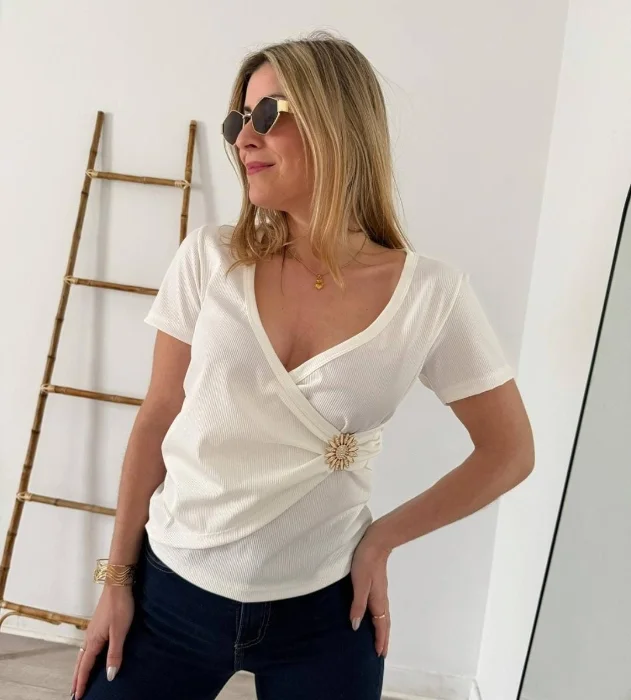 Remeras Morley Flor