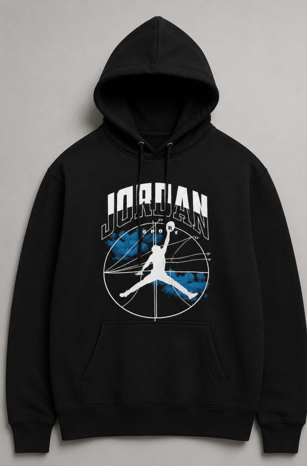 Buzo Canguro Jordan Estampado - Imagen 2
