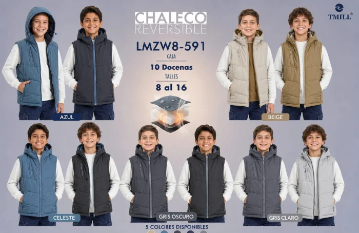 Chaleco de Niño Reversible