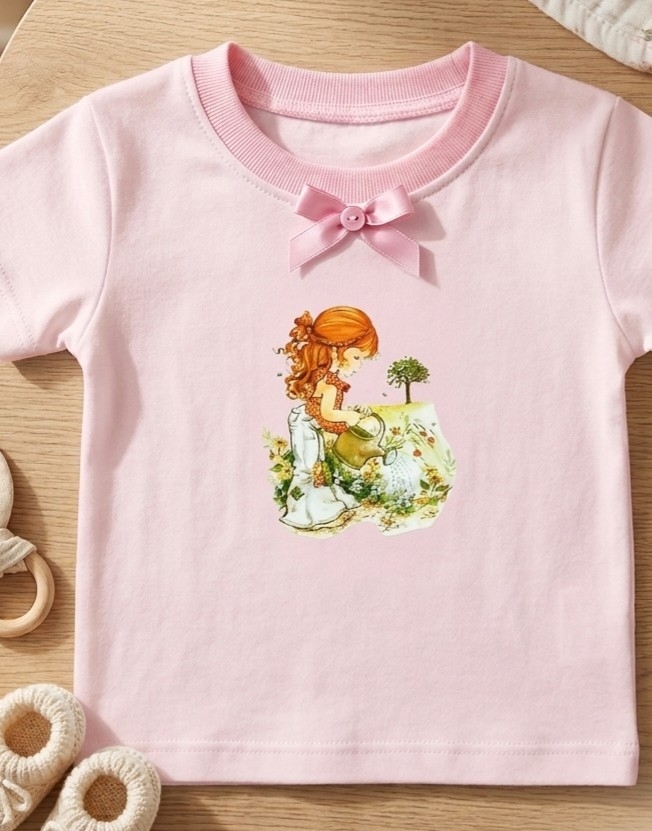 Remera con Estampa y Moño - Imagen 2