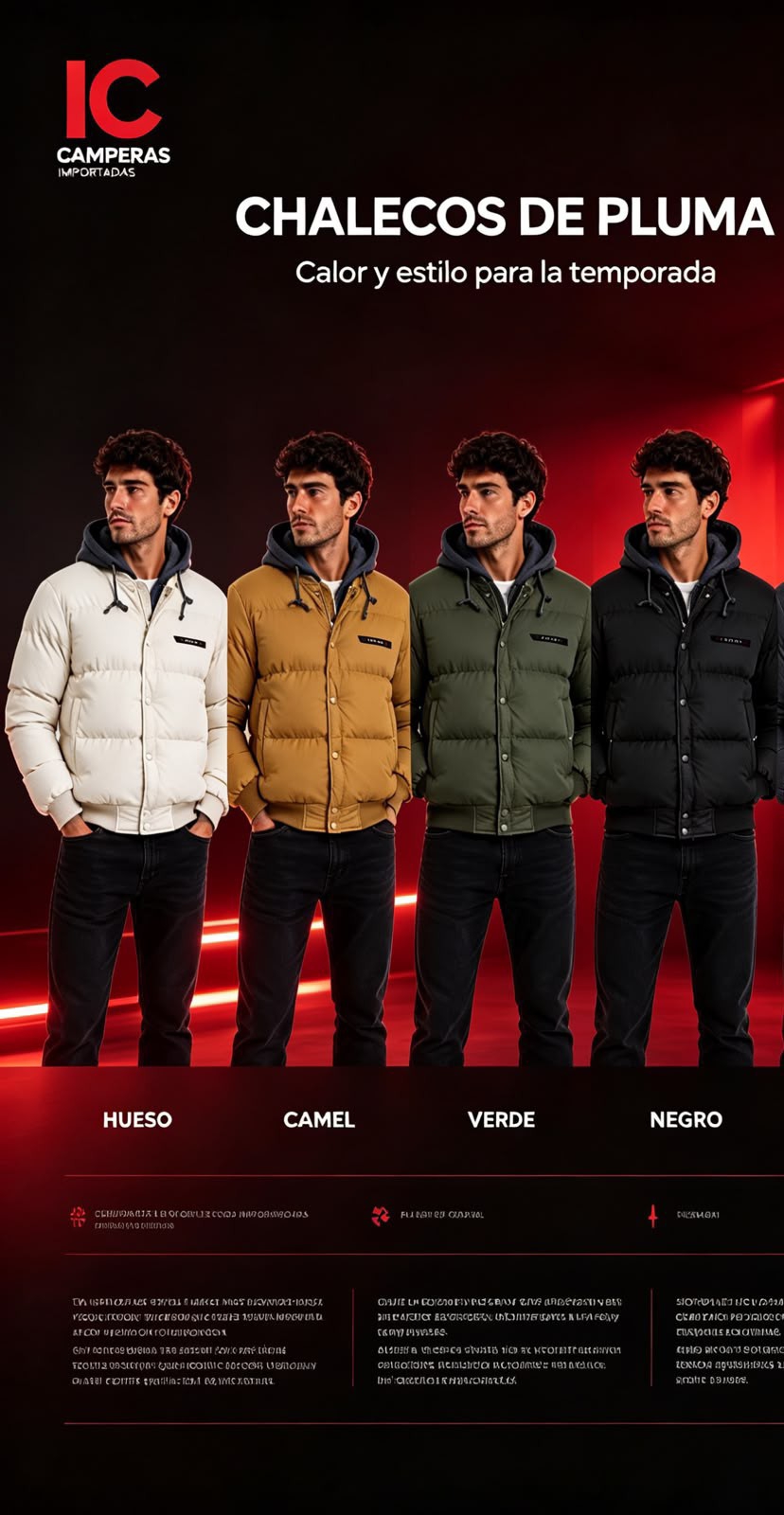 Campera Puffer de Hombre - Imagen 2