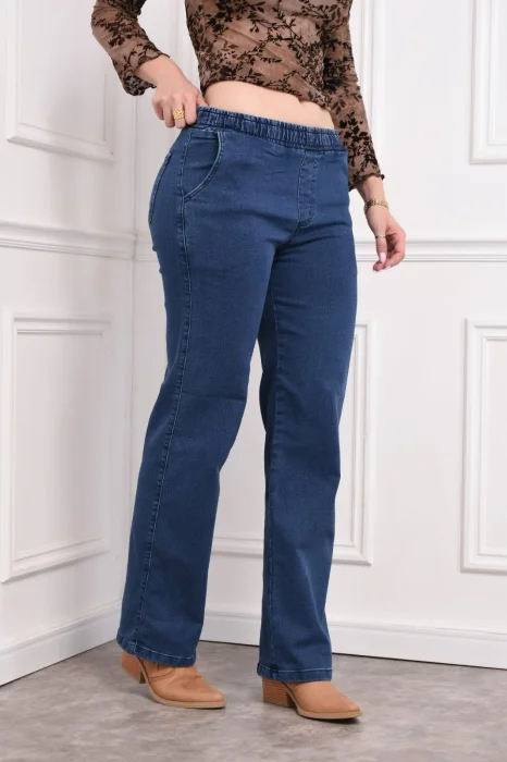 Art F390a Jean Azul C/ Cintura Elastica