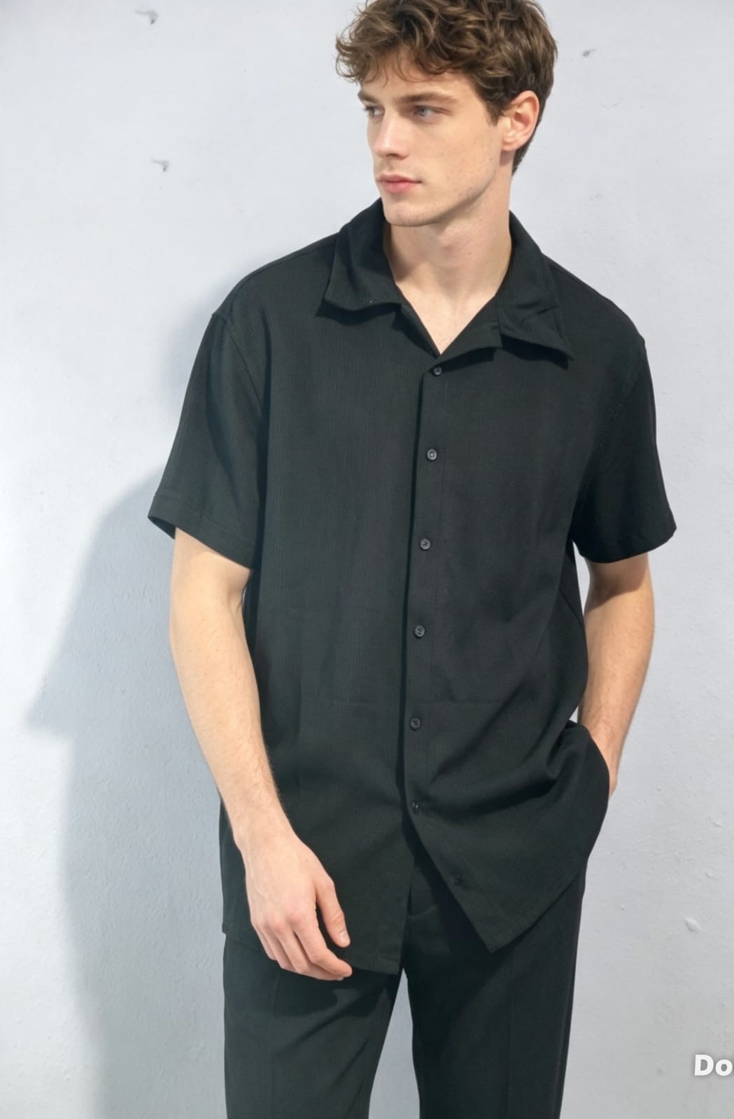 Camisas de Wafle Talle S al Xxl Hombre - Imagen 4