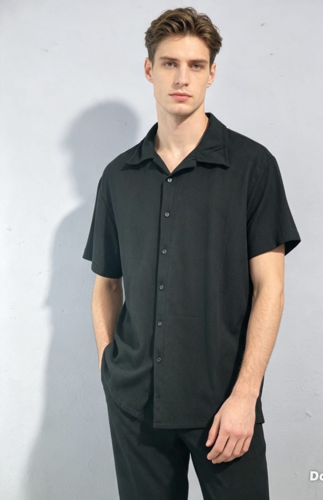 Camisas de Wafle Talle S al Xxl Hombre - Imagen 6