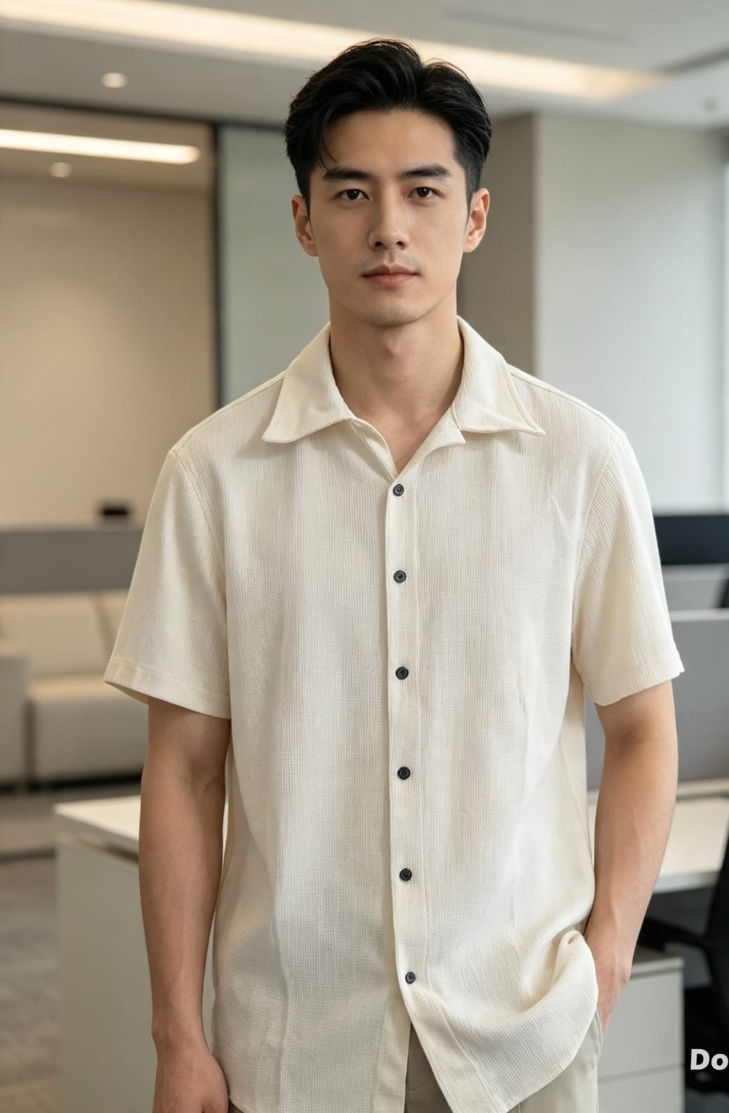 Camisas de Wafle Talle S al Xxl Hombre - Imagen 7