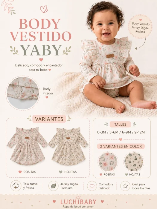 Body Vestido Yaby