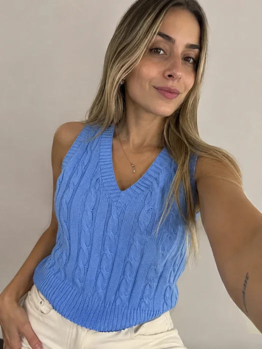 Chaleco Tejido