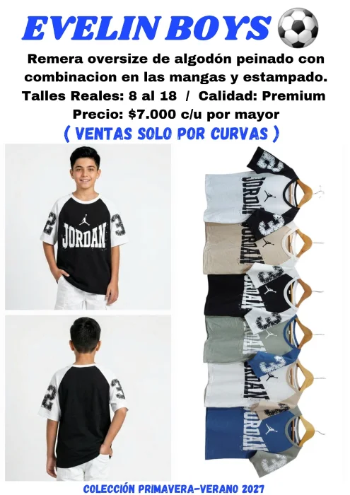 Remera Oversize Jordan 32