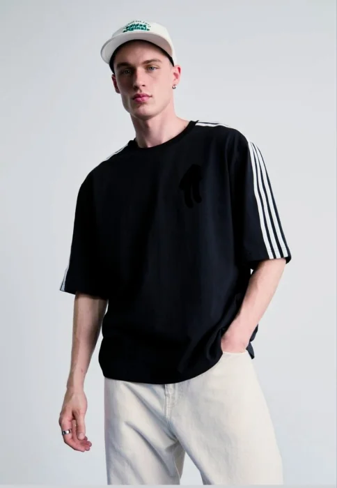 Remera Oversize Lineas