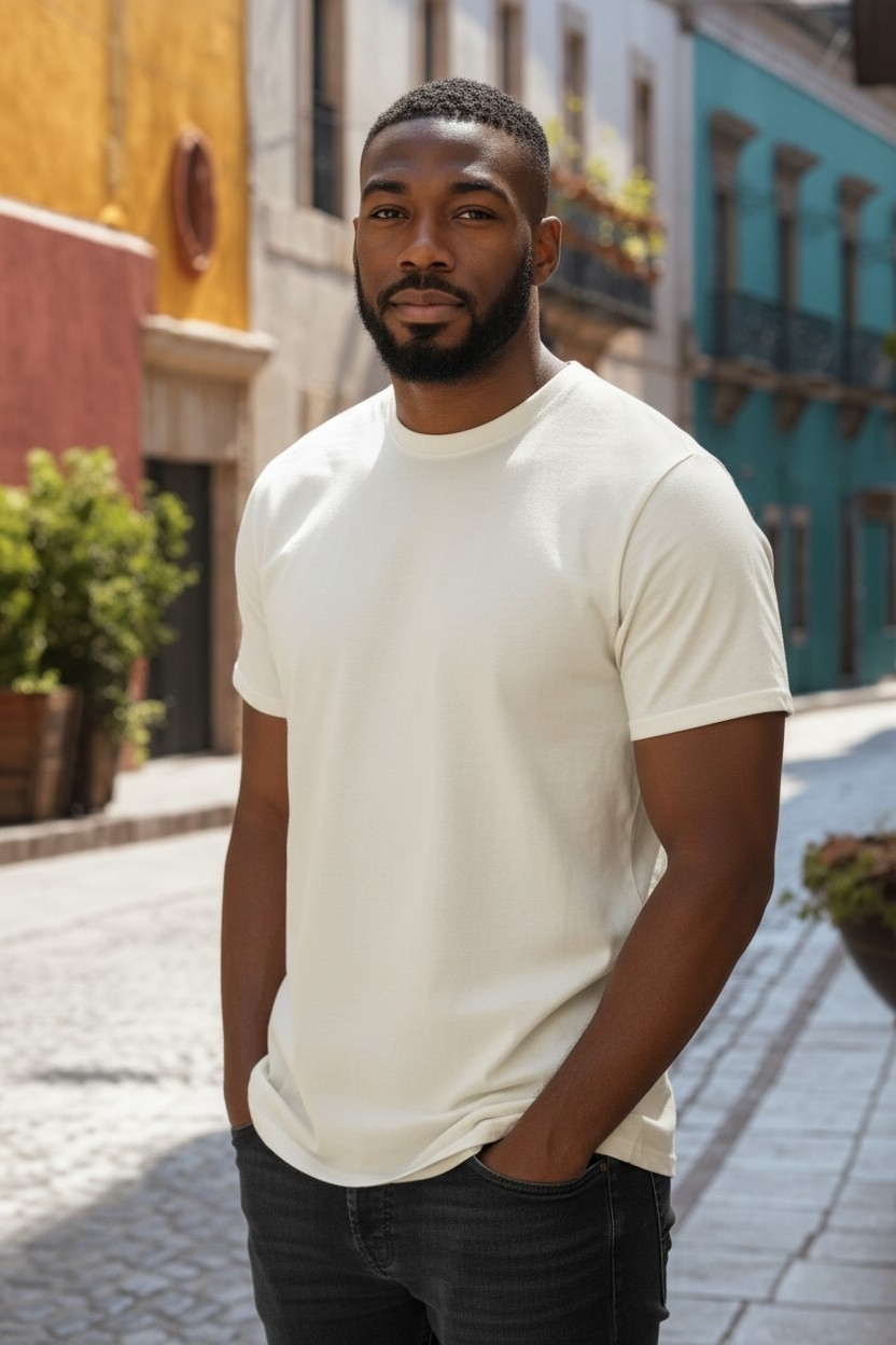 Remera Clásica Liso Jersey 24.1peinada Premium - Imagen 2