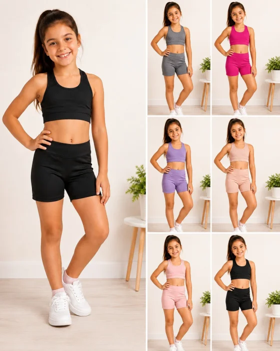 Conjunto Nena Deportivo Top+ Shorts
