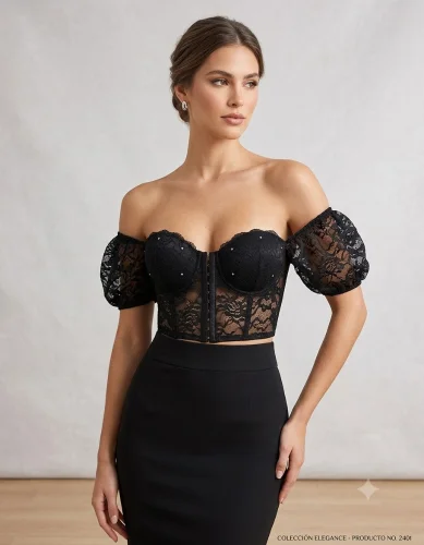 Corset Top de Encaje: el Imprescindible de la Temporada