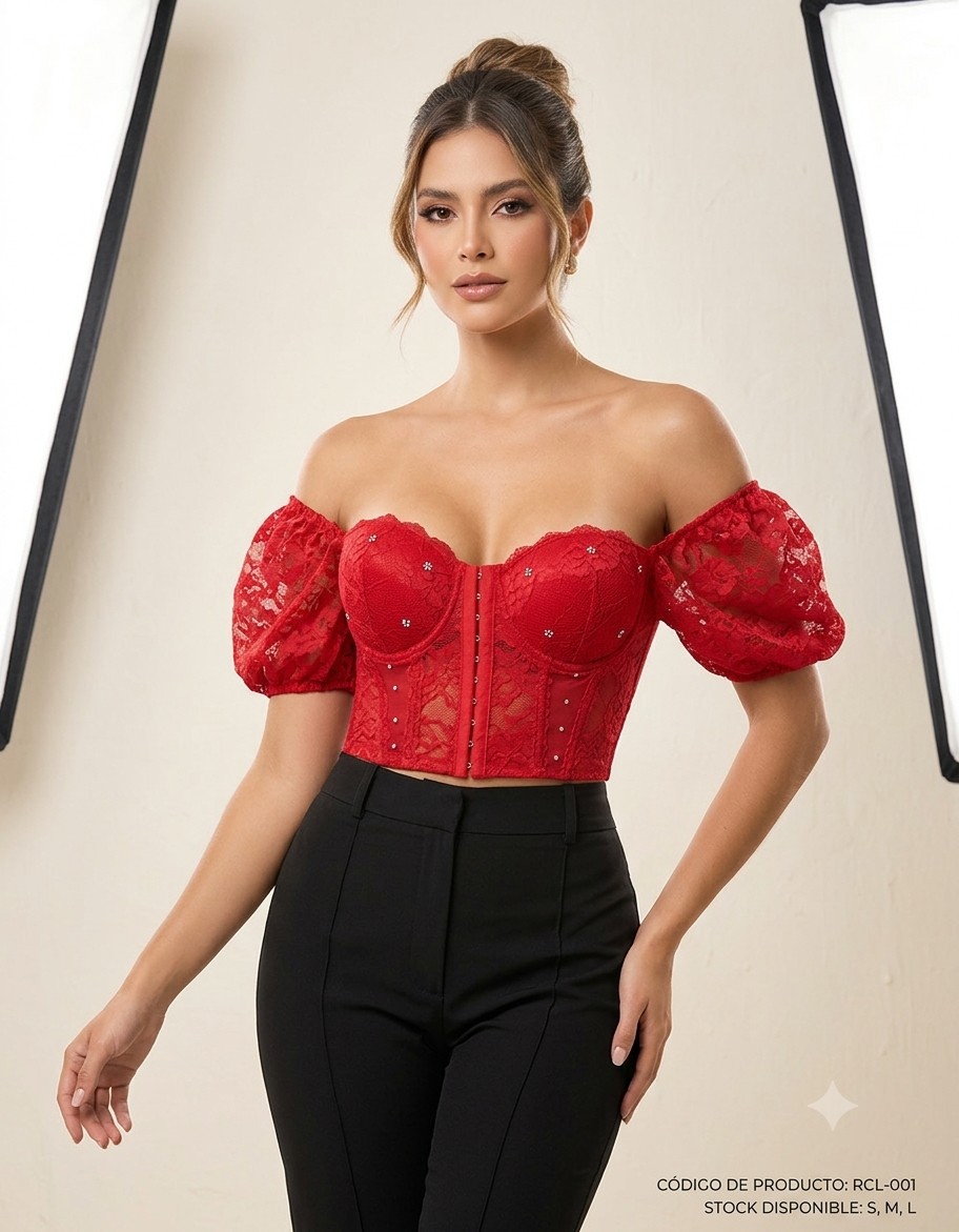 Corset Top de Encaje: el Imprescindible de la Temporada - Imagen 3