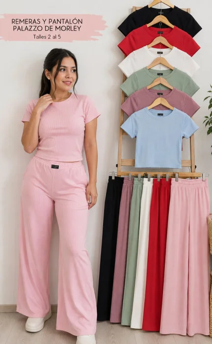 Conjunto de Remeras con Pantalón