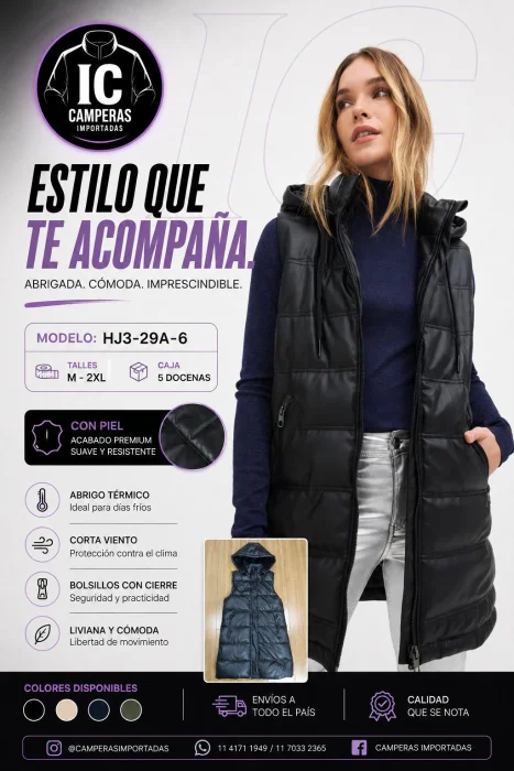 Chaleco Engomado Yd