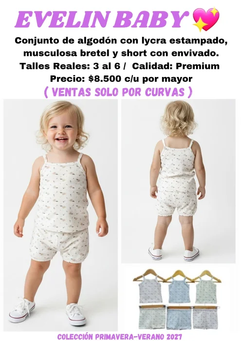 Conjunto Bretel Floreado