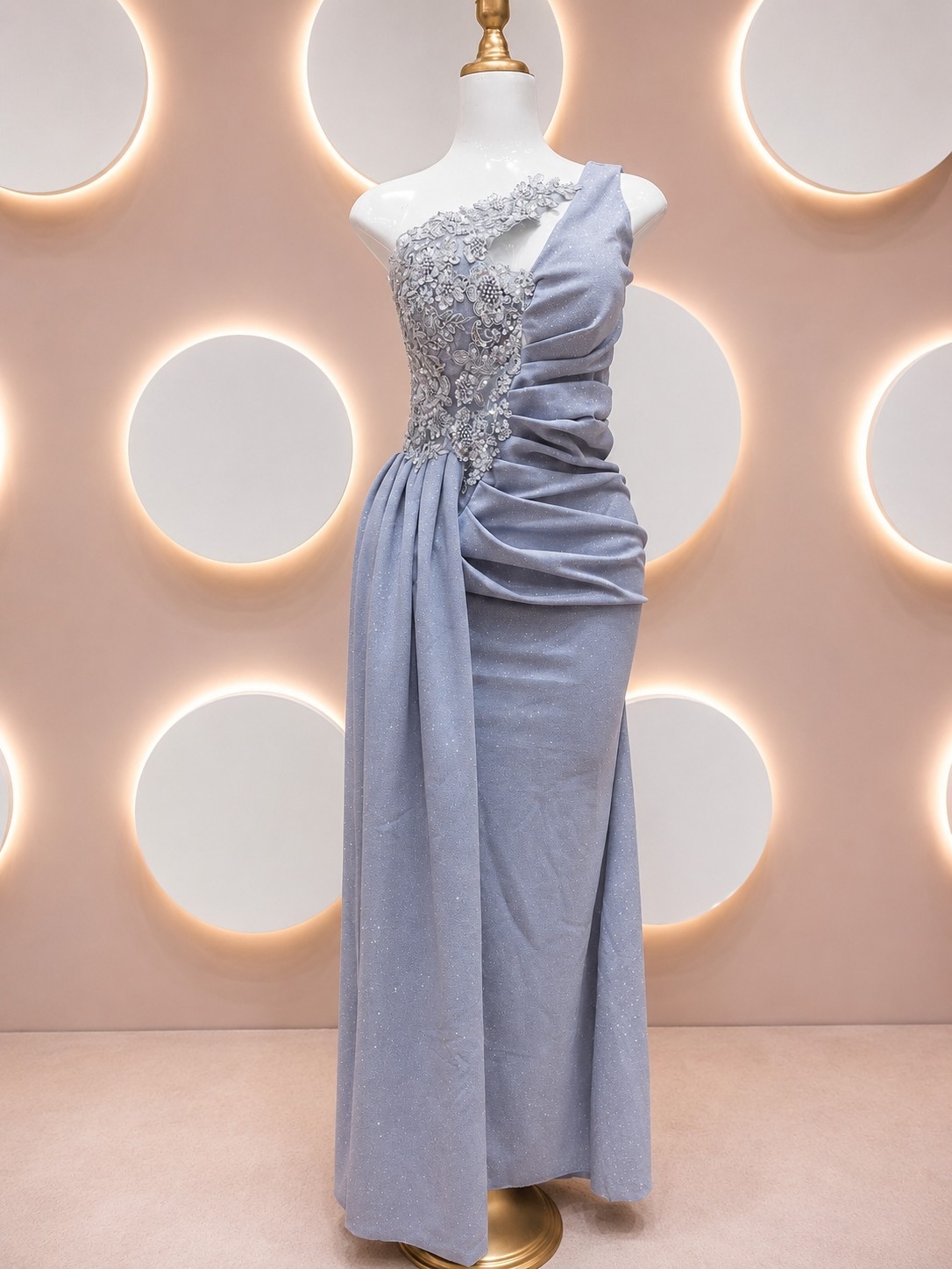Vestido un Hombro Mid - Imagen 4