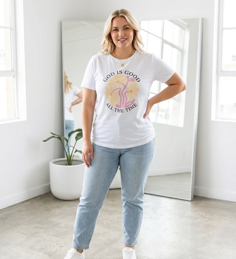 Remera Algodón Peinado Talle Especial. - Imagen 1
