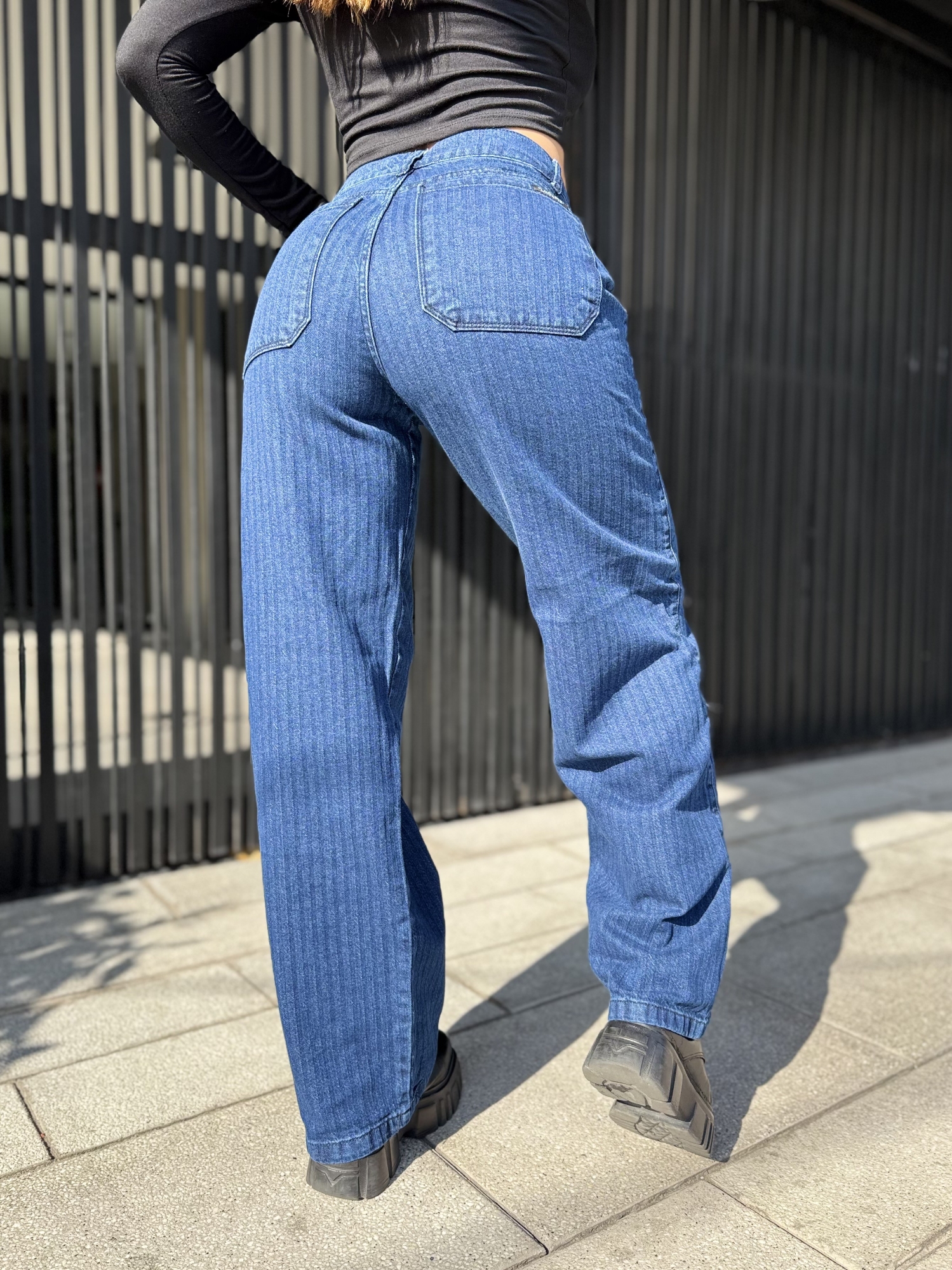 Wide Leg Azul Raya - Imagen 5