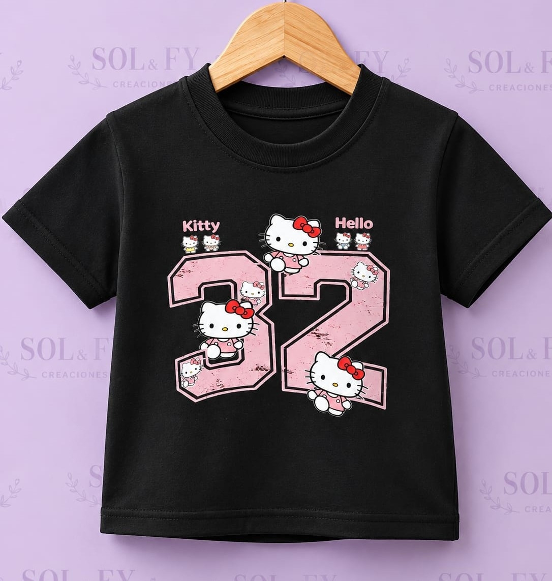 Remera Pupera para Niña de Algodón Peinado 24.1 - Imagen 2