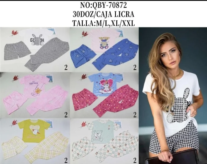 Pijama 3 Piezas Art 70872