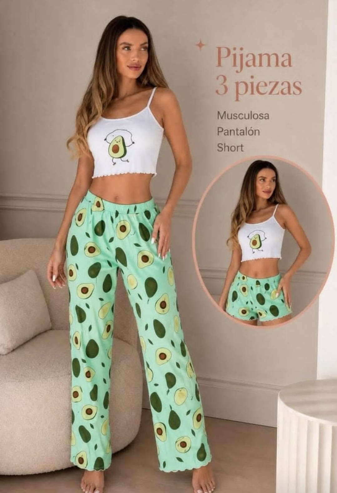 Pijama 3 Piezas Art 17817 - Imagen 6