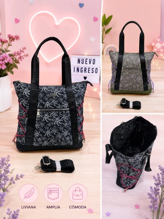 Bolso Morral *tela Impermeable* Excelente Calidad.