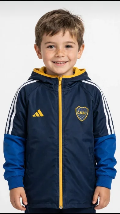 Campera Rompevientos Boca