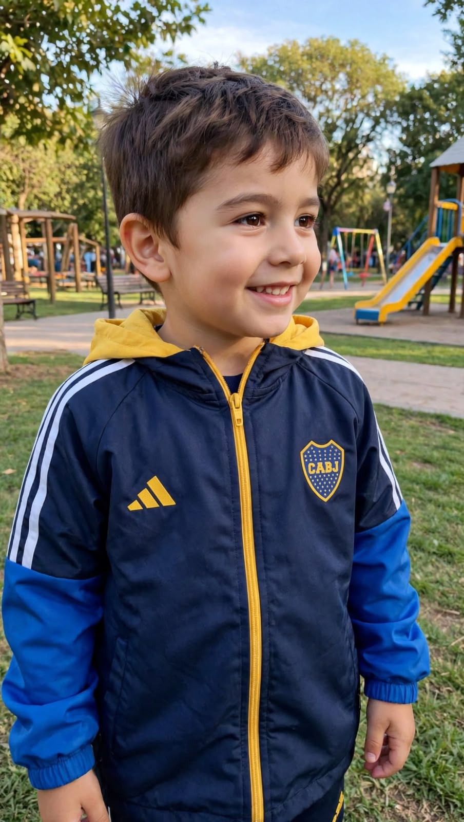 Campera Rompevientos Boca - Imagen 2