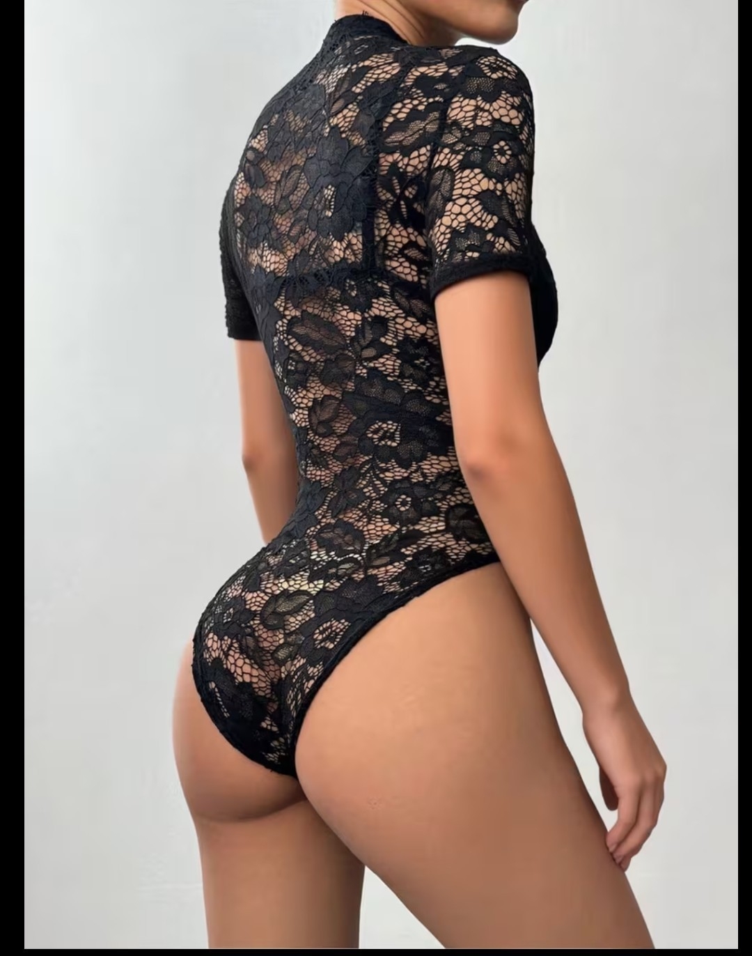 Body "mía" de Encaje Elastizado - Imagen 4