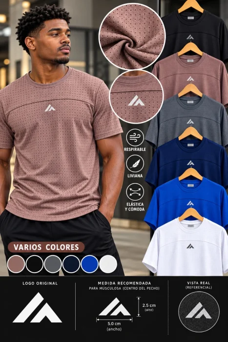 Remeras Dry Fit de Hombre Muy Lindo Calidad