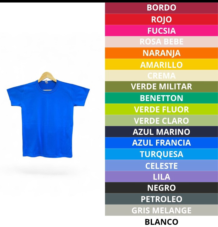 Remeras Algodón Peinado Calidad - Imagen 2