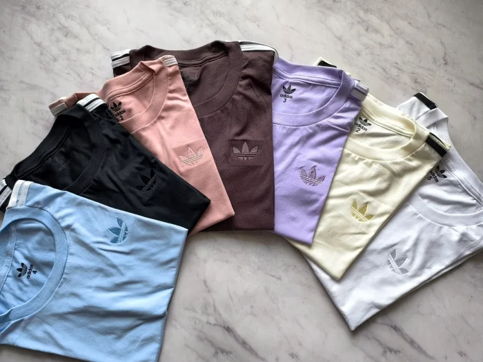 Remera Adidas Logo Bordado