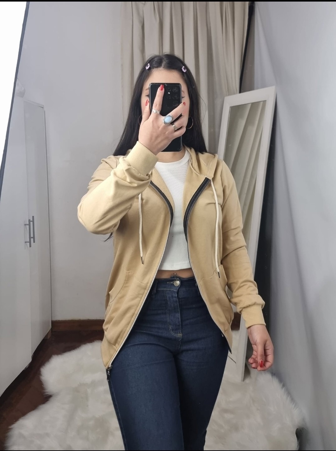 Campera Lisa Rústica - Imagen 7