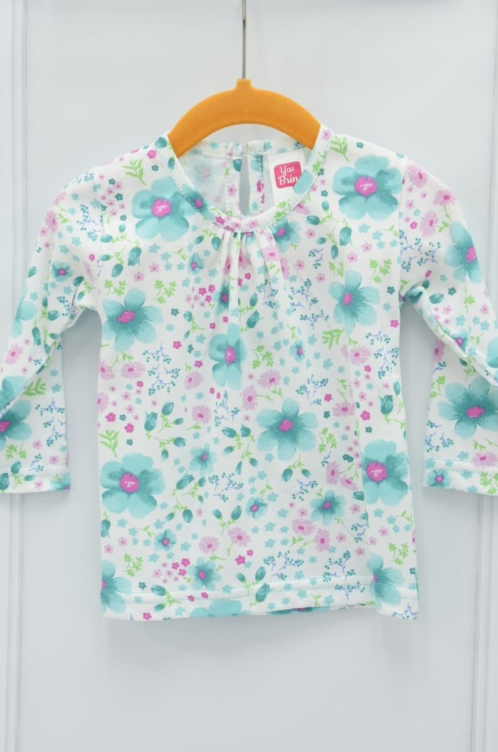 Camiseta Flores Beba - Imagen 3